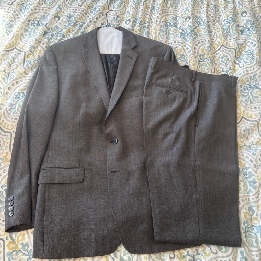 Calvin Klein Charcoal Suit